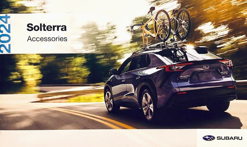 2024 subaru solterra - subaru,