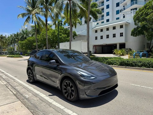 2025 tesla model long - y, range